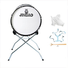 津宝 背架 大军鼓乐器24英寸少先队大队军乐队大鼓带背带 鼓棒+背带+鼓钥匙 大军鼓标配+落地支架（鼓棒+背带+鼓钥匙）