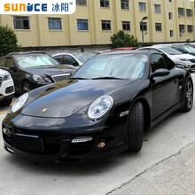 冰阳 汽车改色膜 超亮金属系列 全国包安装 超亮金属黑 全车含安装