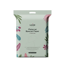 哇爱 月子纸孕产妇卫生纸巾大号加长孕产妇产后月子产褥期产房专用本色刀纸 1KG*3包
