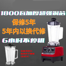 德国破壁机家用多功能破壁料理机榨汁搅拌豆浆辅食奶昔沙冰机新款 大功率款+备用杯子