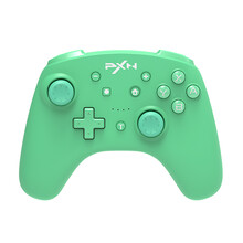 莱仕达switch pro游戏手柄无线蓝牙唤醒主机体感NFC ns手柄兼容任天堂马力欧塞尔达怪物猎人 箬竹绿