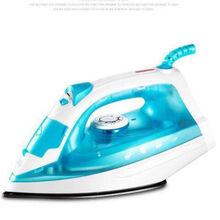 家用蒸汽电熨斗手持式迷你电烫斗小型便携式烫衣服熨烫机 蓝色 蓝色强力蒸汽