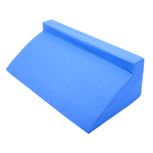 （ZOTOYL）翻身垫护理垫三角枕头防褥疮垫楔形垫卧床病人侧身靠背垫R型 大R垫蓝色