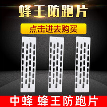 中蜂防跑片隔王片多功能蜂王防逃片蜂箱巢门专用养蜜蜂工具防盗蜂防盗框第三代防跑片 【中蜂】防跑片1张