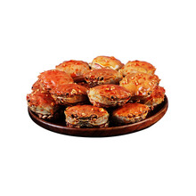 全母香辣蟹350g海鲜熟食即食罐装麻辣小螃蟹大闸蟹