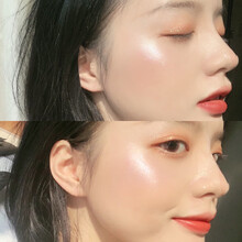 火烈鸟高光粉脸部身体提亮单色钻石修容粉饼闪粉高光 02 水光香槟金