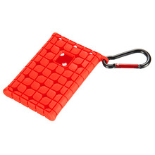 适用于三星T7保护套收纳包三星T7touch移动固态硬盘包硅胶套SSD防震抗摔盒固态移动1t2T便携 红色硅胶套