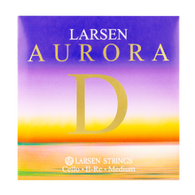丹麦LARSEN STRINGS拉森大提琴琴弦CROWN皇冠/曙光系列大提琴弦A/D/G/C单弦套弦 曙光4/4单根D弦【中张力】
