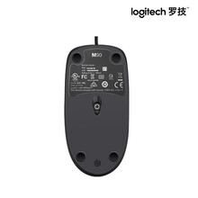 罗技（Logitech）M90鼠标有线笔记本电脑家用办公光电人体工学左右手通用 罗技m90有线鼠标