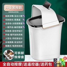 东智（DONGZHI）全自动足浴盆按摩泡脚桶加高深过膝盖小腿熏蒸洗脚盆电动加热足浴干湿两用机送长辈 常规款-全自动按摩+手机支架盖+遥控+药包