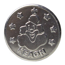 小丑币通用游戏币代币不锈钢币游戏厅硬币街机抓娃娃机游戏币定制 小丑24.2MM不锈钢（500枚）