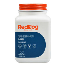 红狗reddog猫胺80g 猫安粉猫牛磺酸猫用氨基酸 猫鼻支蓝猫英短宠物保健品 猫胺80g