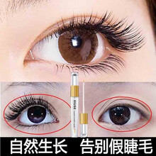 睫毛增长液眼睫毛生长液男女通用睫毛滋养精华防水浓密纤长卷翘自然生长无激素梵贞 1支【试用装】打破睫毛休眠期，唤醒毛囊