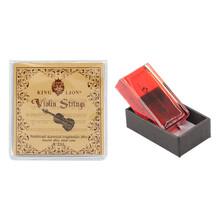 青歌V235演奏级小提琴琴弦一套四根EADG铝镁小提琴弦 V235小提琴套弦44-43+S14推盒松香随机