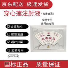 宠物药品马头牌犬毒瘟灵犬瘟热细小病毒感染狗狗发热呕吐拉稀血便 5盒