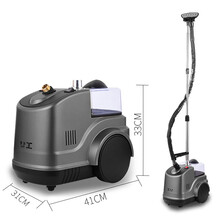 挂烫机家用烫衣服商用服装店蒸汽熨烫机立式大功率熨斗大蒸汽 灰色