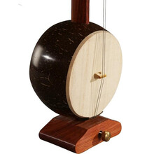 彩云归 板胡红花梨木板胡高音中音歌曲秦腔板胡初学者定制款 胡瓢12-12.5厘米秦腔板胡