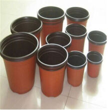 塑料花盆分植移苗育苗盆菜盆双色盆多规格园艺用品 10*7*8.7款500个