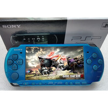 PSP3000 6.61破解v主机psp游戏机4经典怀旧掌机GBA掌上街机FC 跃动蓝（豪华配置五） 128G全新壳（装满游戏）