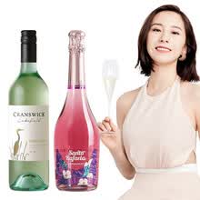 醉鹅娘 澳洲进口仙鹤湖地薰衣草莫斯卡托甜白低醇气泡葡萄酒 2支装