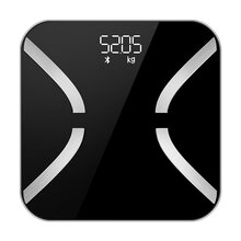 智能体脂秤 电子秤人体称 体重秤成人家用秤 黑色 蓝牙体脂秤