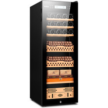 富客（FUKE） FK-48C2变频恒温恒湿雪茄柜红酒柜雪松木层架负离子净化雪茄雪茄保湿 FK-48C2雪松木裸养2+1+4红酒