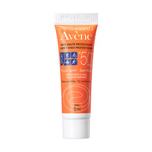 法国进口 雅漾(Avene)防晒霜SPF50+运动户外隔离紫外线防水汗敏感肌隔离面部身体5ml