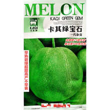 卡其绿宝石二号甜瓜种子早熟薄皮超甜高产不早衰农家春秋播种精选 卡其绿宝石原装5克