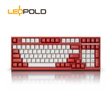 利奥博德 Leopold FC980M OE 加厚PBT二色成型键帽 98键 紧凑型 机械键盘 FC980M OE Nice Day【静音红轴】 官方标配