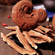 灵芝片紫灵芝赤灵芝70克正宗长白山半野生整枝灵芝可切片铭淳 灵芝片140克（共2瓶）