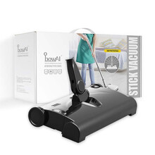 扫地机手推吸尘器家用电器无线充电款扫拖一体机 绅士黑