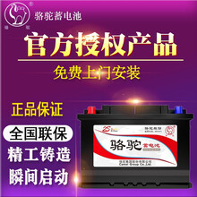 骆驼电瓶蓄电池12V以旧换新全国上门凯越富康世嘉爱丽舍比亚迪F3F0俊捷悦动汽车电瓶 54017-比亚迪F0