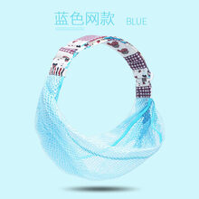 婴儿背带新生儿夏季横抱前抱初生外出背带婴儿透气宝宝育儿神器 蓝色透气款*一字网