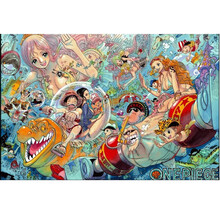 七夕情人节生日礼物送男女友海贼王拼图1000片马赛克树脂塑料带相框路飞成年减压女生解闷礼物定制定制 013+送相框