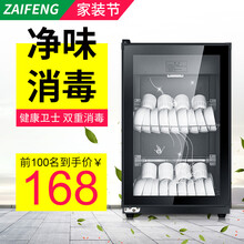 在丰消毒柜家用迷你小型双门消毒碗柜厨房保洁柜碗筷茶杯消毒柜立式 98A-单门(开箱验货再签收)