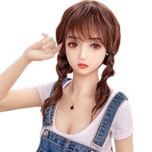 谜趣实体娃娃真人版可拆卸便携式TPE全硅胶娃娃免充气娃娃仿真智能女朋友玩偶男用自慰器具成人情趣性用品 160CM真人版-分体式实体娃娃+头型可选