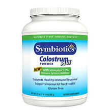 美国Symbiotics牛初乳胶囊中老年免疫婴幼儿童球蛋白 牛初乳粉