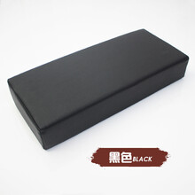 PU皮革枕头海绵枕芯护颈枕凉枕午睡头枕医院美容院防水枕头 黑色