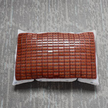 YSLIWC新款夏季麻将凉席枕套枕头垫竹席枕片夏天乳胶枕头片单人凉枕垫巾新品 碳化牛筋全竹枕片（单个价） 30*50cm