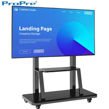 ProPre 55-100英寸电视移动支架 电视挂架落地移动推车 希沃多媒体教学一体机架子 通用电视挂架