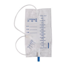 豫淮 一次性引流袋防逆流1000毫升中老年医用家用导尿管导尿包集尿袋家庭护理 【10个】普通型引流袋1000ml