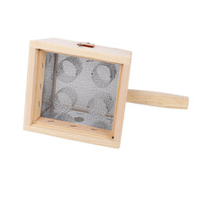 艾尚灸实木1234柱艾灸盒长型方形双孔单孔艾灸盒木制艾灸条艾炙温灸器家用艾柱艾条木盒实木艾灸盒 方四平底圆柱式艾灸盒