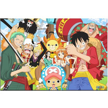 七夕情人节生日礼物送男女友海贼王拼图1000片马赛克树脂塑料带相框路飞成年减压女生解闷礼物定制定制 008+送相框