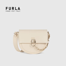 芙拉 FURLA 21SS春夏 奢侈品 MISS MIMI系列迷你号女士米白色圆底单肩斜挎包