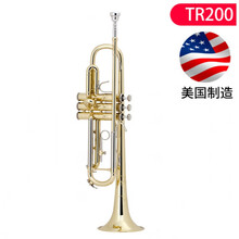 巴哈Bach降B调小号乐器TR200S镀银品质定制款 美国原装 清漆 TR200