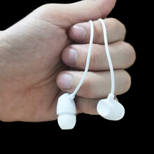 GAGZ 适用红米note9耳机Redmi Note9Pro/8有线耳塞3.5mm圆头10x入耳式 入耳式耳机【天空白】