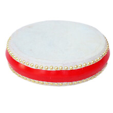 说书鼓 牛皮鼓7寸8寸9寸鼓毽子鼓架山东京韵东北梅花湖北京韵大鼓 8寸书鼓