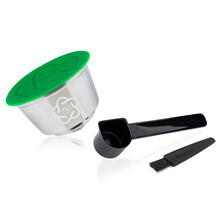 铠食i Cafilas【多油脂】兼容小星星多趣酷思Dolce gusto咖啡胶囊壳循环不锈钢重复使用 第五代多趣酷思不锈钢胶囊