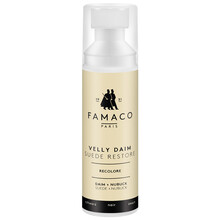 FAMACO（法马贵族）磨砂皮翻毛皮具补色液翻新补色不褪色高跟鞋擦拭涂抹 300黑色 75cm