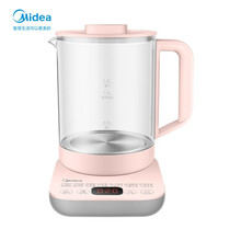 美的（Midea）养生壶烧水壶电热水壶煮茶壶花茶壶电茶壶煮水壶煮茶器办公玻璃MK-YS15E107【专卖店专享】